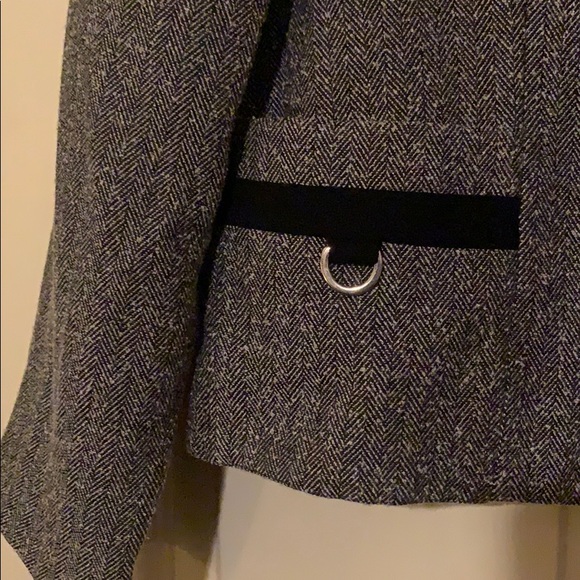 ⚜️ EUC Zip front ~ Tweed Blazer - Picture 2 of 4